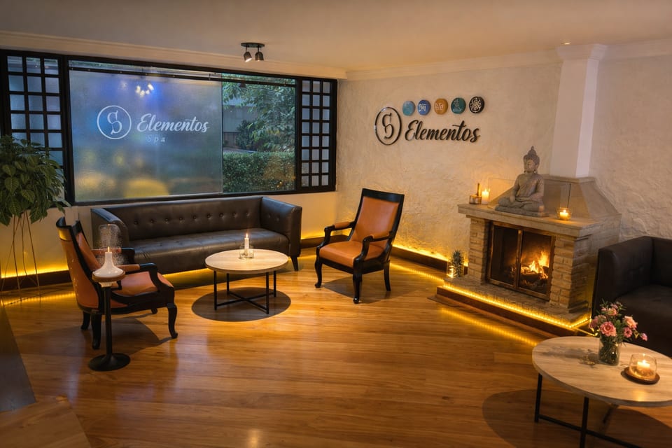 Recepción de Spa 5 Elementos en Bogotá