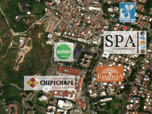 mapa 5 elementos spa Cl 43N #4N-172 La flora / Cali