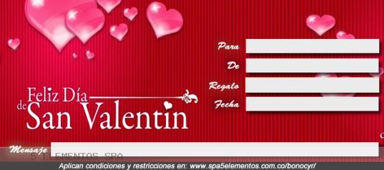 San valentin (feb 14) - frente