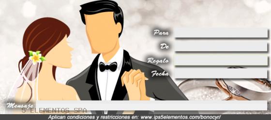 Matrimonio / boda - frente