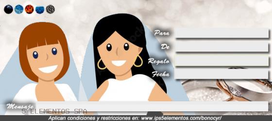 Matrimonio Mujer y Mujer - frente