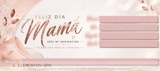 Dia de las madres moderno - frente