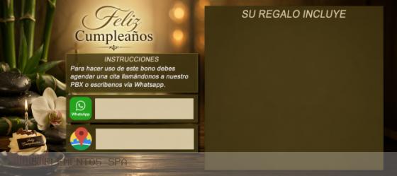 Feliz cumpleaños ejecutivo - reverso