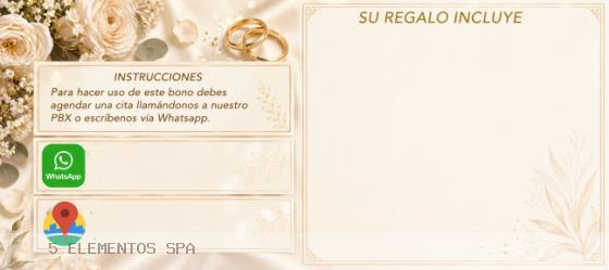 Matrimonio / boda gold - reverso