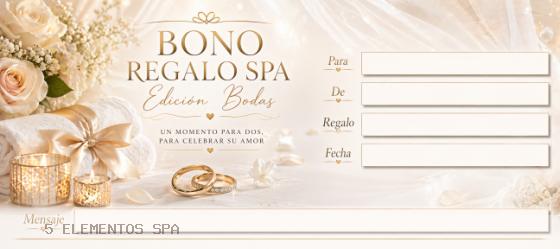 Matrimonio / boda gold - frente